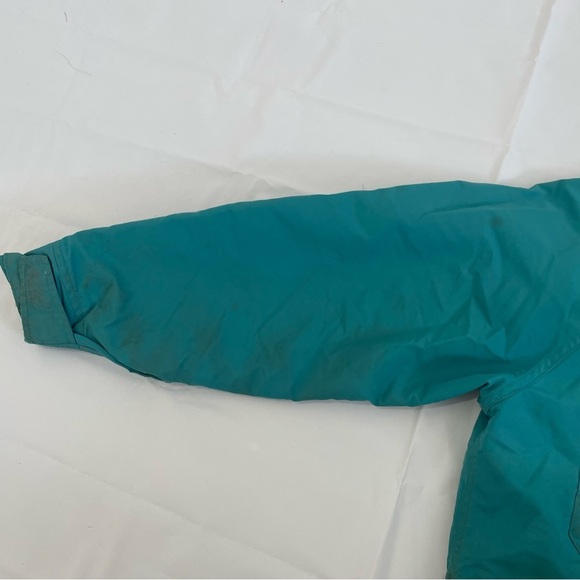 🏕️ Vintage L.L. Bean Jacket – Teal Blue with Plaid Lining 🏕️ - Picture 10 of 14